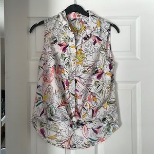 Tropical fashion tank